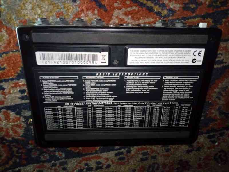 Alesis SR-16 elektronické bicí  - foto 3