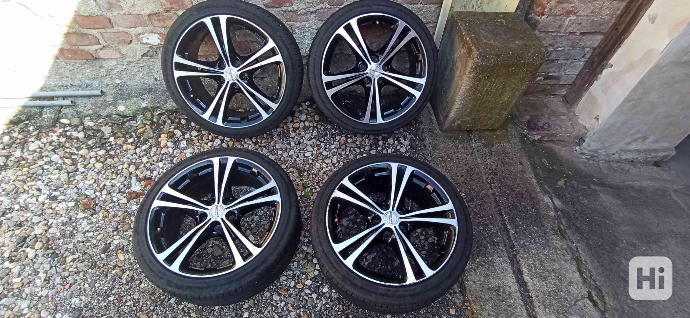 ALU KOLA BORBET včetně pneu Continental - foto 1