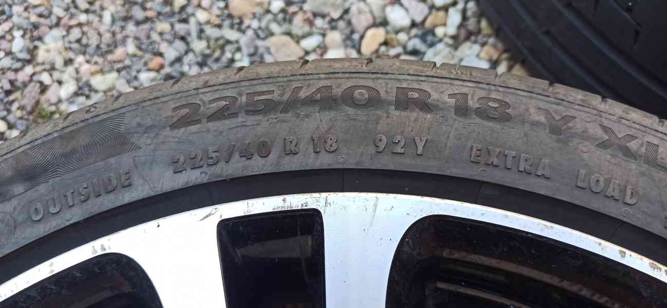 ALU KOLA BORBET včetně pneu Continental - foto 9