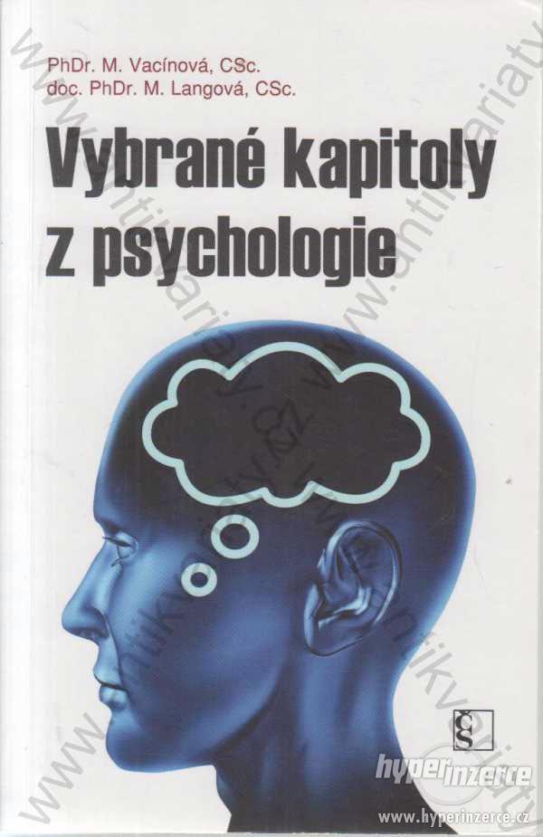 Vybrané kapitoly z psychologie 2011 - foto 1