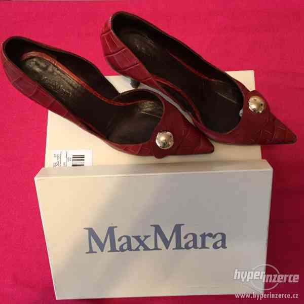 Nabizim dámské kožene boty MaxMara vel.37 - foto 1