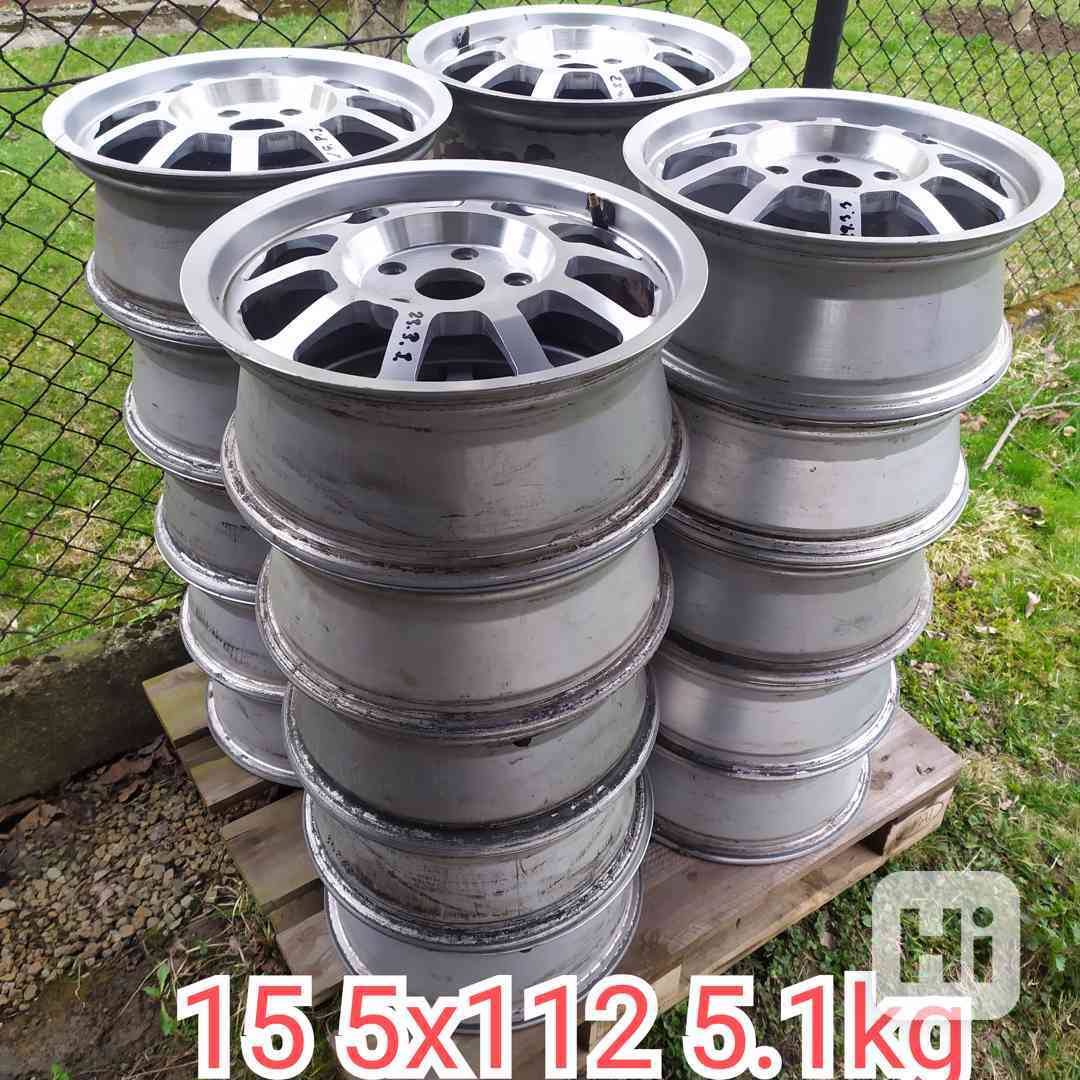 Kovaná 15R 5.1kg 5x112 od dvou kusů - foto 1
