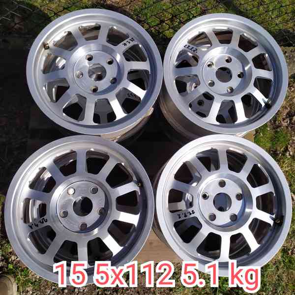 Kovaná 15R 5.1kg 5x112 od dvou kusů - foto 4