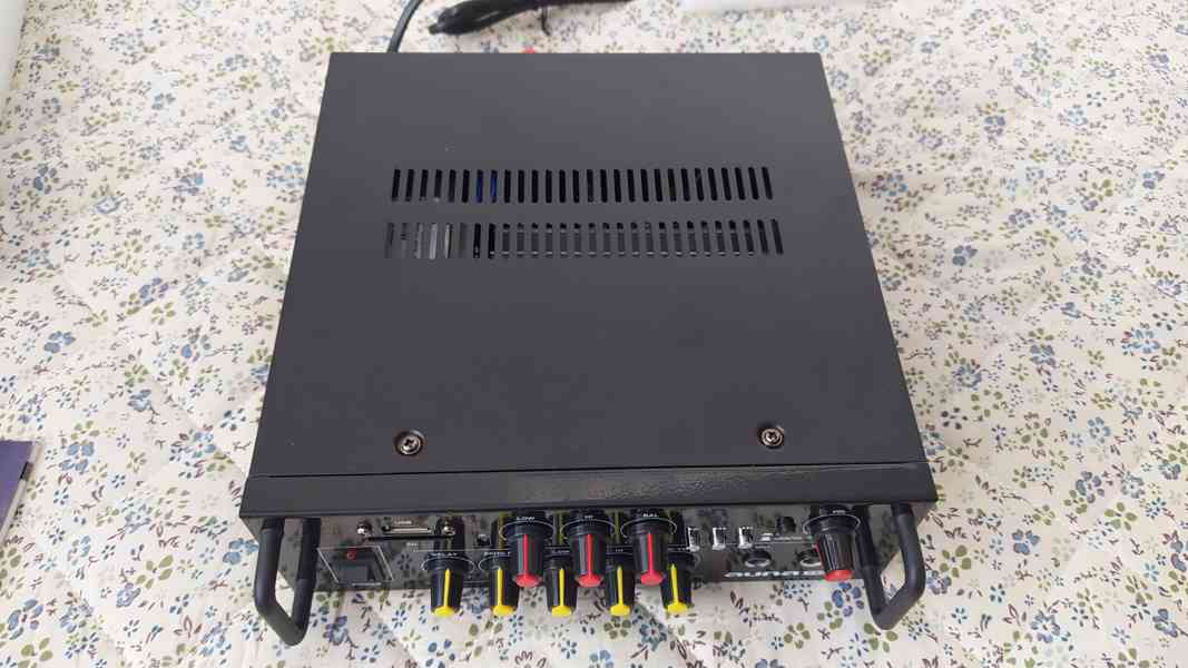 HIFI zesilovač 2 x 30W RMS s USB přehrávačem a DO - foto 9