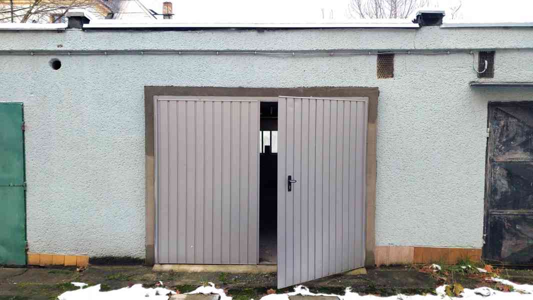 Prostorná garáž včetně pozemku v Ostravě – Mar. Horách