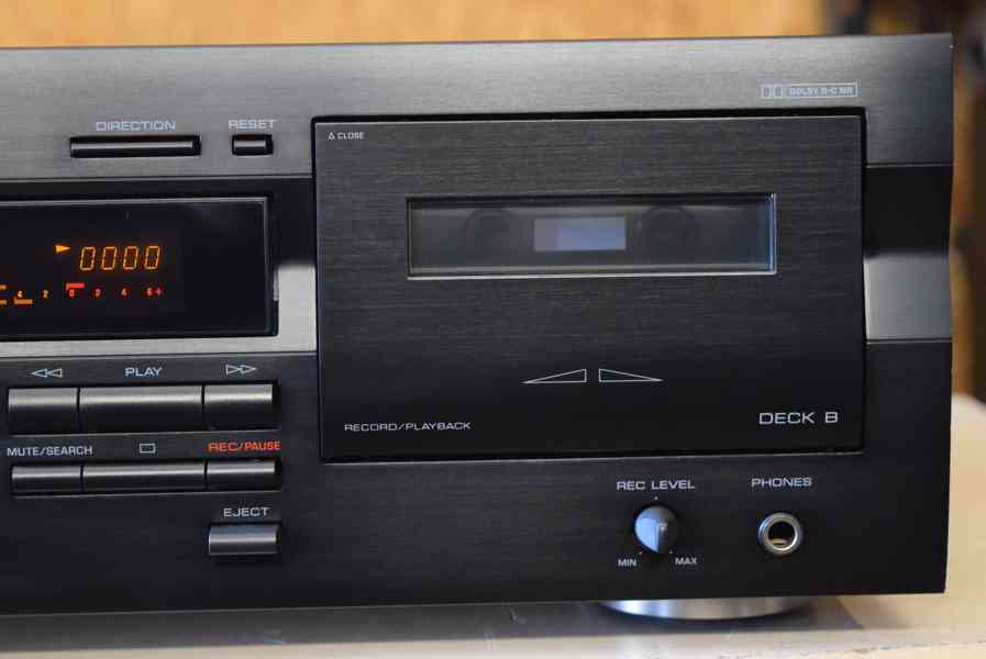 YAMAHA KX-W321 PĚKNÝ A VÝBORNÝ STEREO TAPE DECK !!  - foto 4