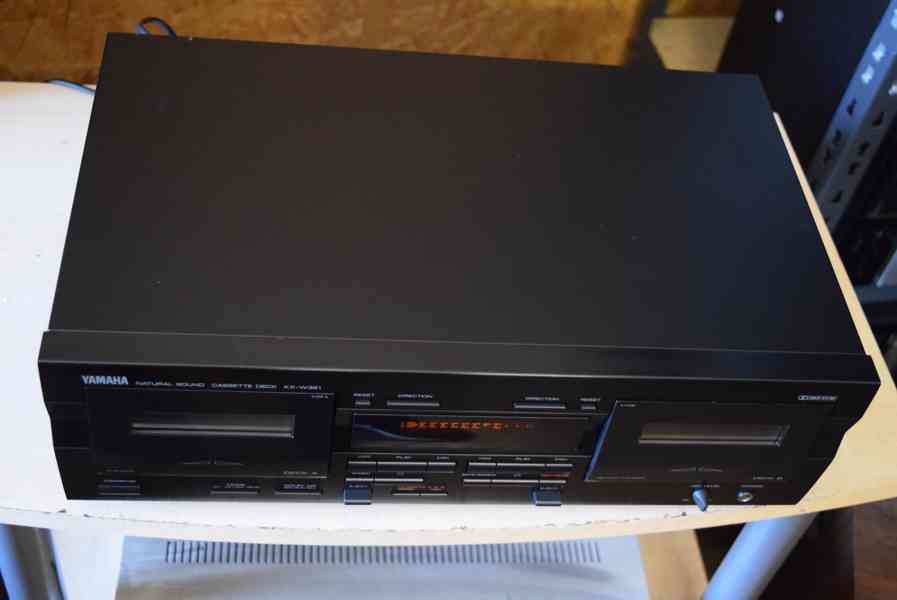 YAMAHA KX-W321 PĚKNÝ A VÝBORNÝ STEREO TAPE DECK !!  - foto 5