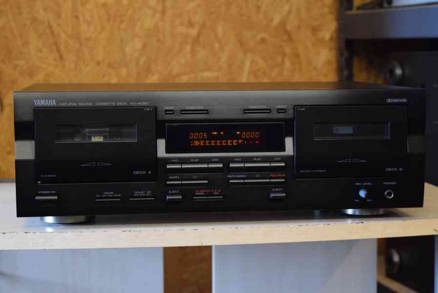 YAMAHA KX-W321 PĚKNÝ A VÝBORNÝ STEREO TAPE DECK !!  - foto 1