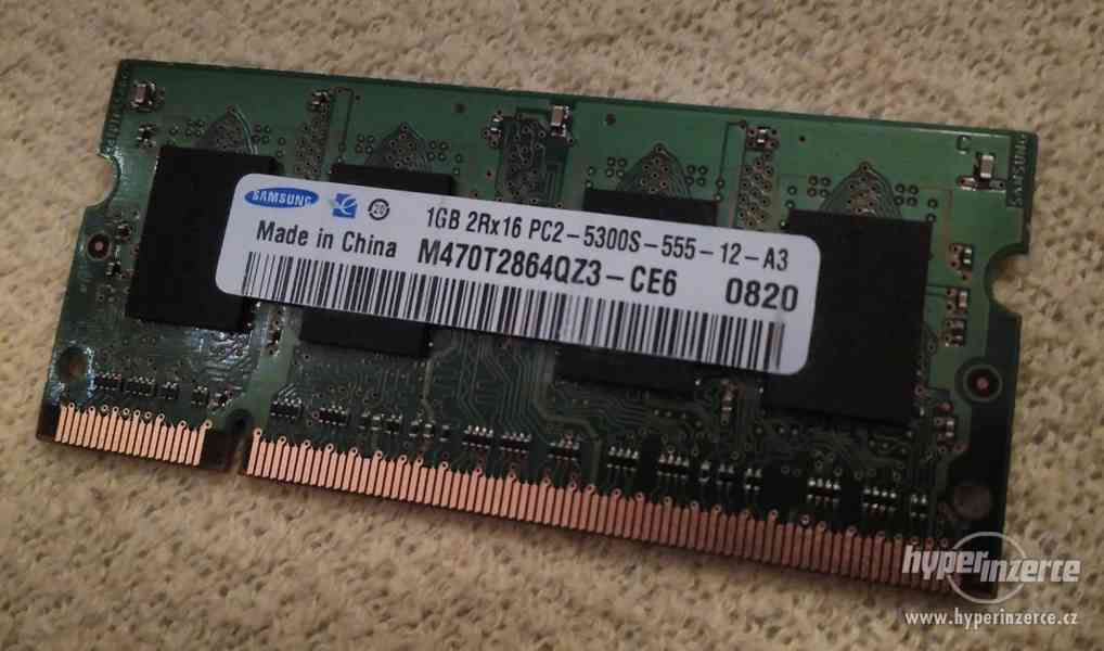 RAM paměti pro PC i notebooky - DDR-DDR2-DDR3 - 512MB až 2GB - foto 4