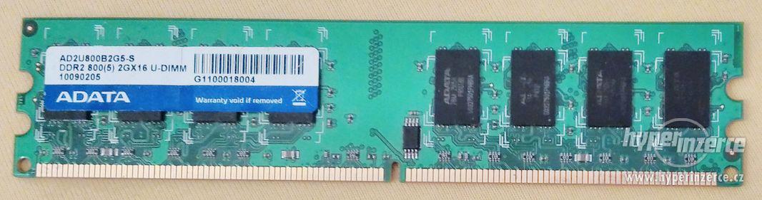 RAM paměti pro PC i notebooky - DDR-DDR2-DDR3 - 512MB až 2GB - foto 6