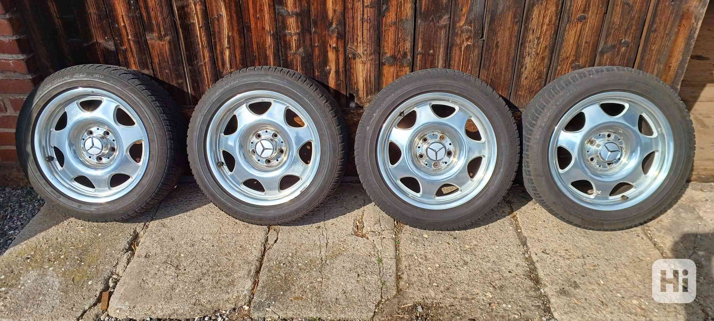 Ultralehké kované Mercedes-Fuchs ALU 16" 5x112 zachovalé - foto 1