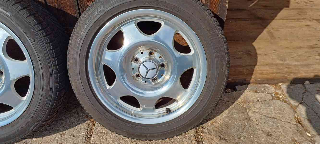 Ultralehké kované Mercedes-Fuchs ALU 16" 5x112 zachovalé - foto 10