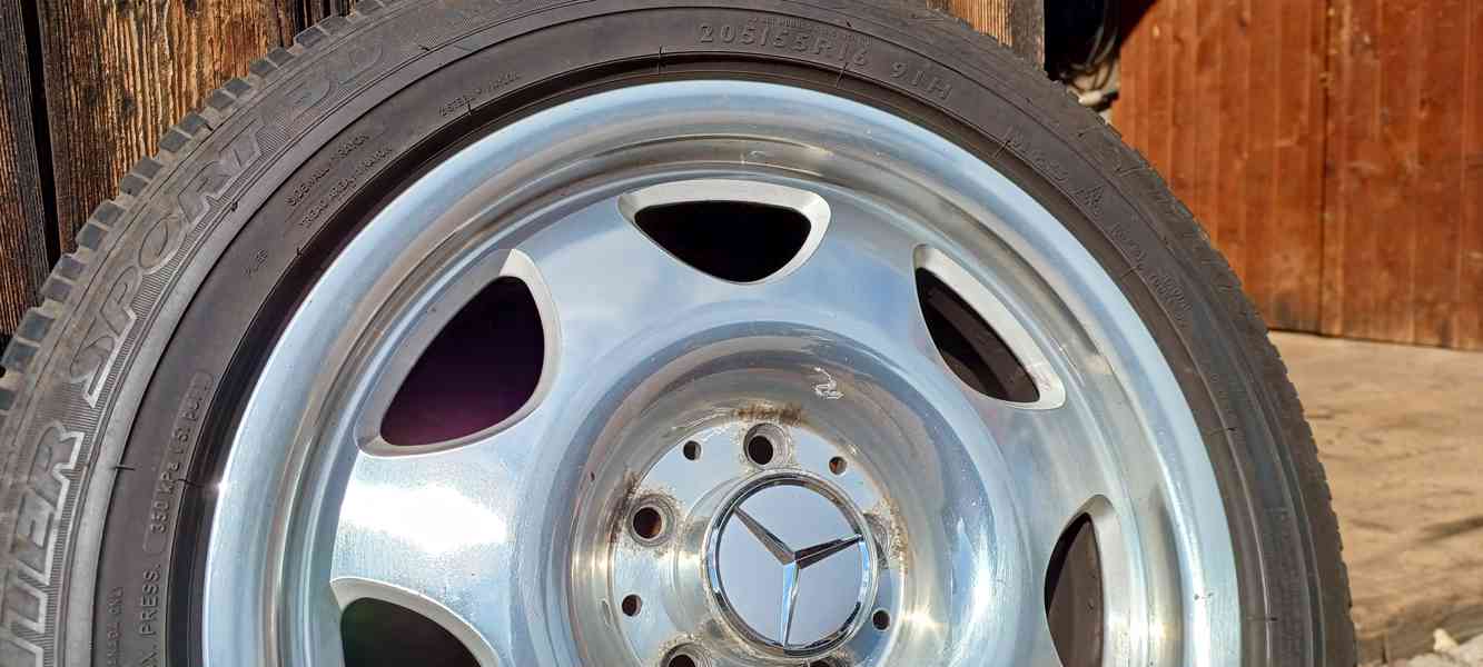 Ultralehké kované Mercedes-Fuchs ALU 16" 5x112 zachovalé - foto 11