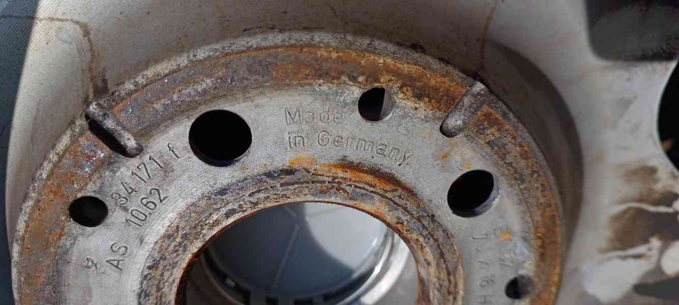 Ultralehké kované Mercedes-Fuchs ALU 16" 5x112 zachovalé - foto 14