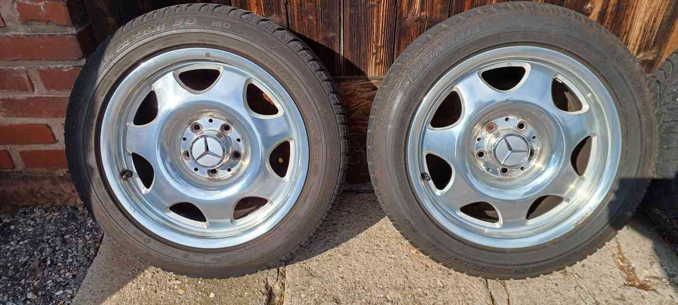 Ultralehké kované Mercedes-Fuchs ALU 16" 5x112 zachovalé - foto 6