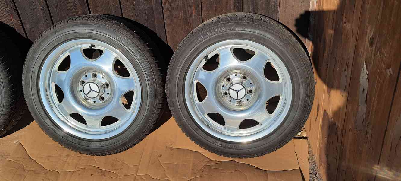 Ultralehké kované Mercedes-Fuchs ALU 16" 5x112 zachovalé - foto 3