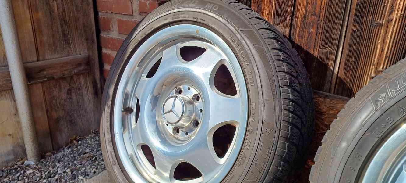 Ultralehké kované Mercedes-Fuchs ALU 16" 5x112 zachovalé - foto 8