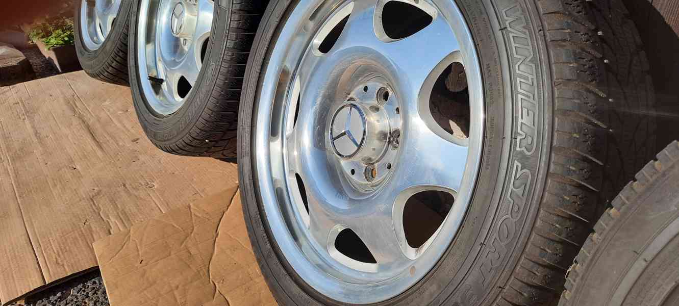 Ultralehké kované Mercedes-Fuchs ALU 16" 5x112 zachovalé - foto 5