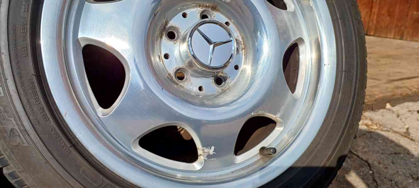 Ultralehké kované Mercedes-Fuchs ALU 16" 5x112 zachovalé - foto 12