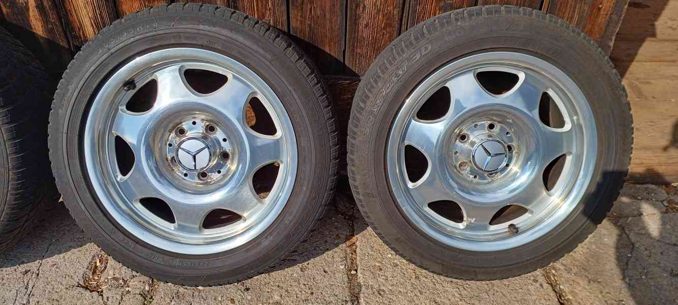 Ultralehké kované Mercedes-Fuchs ALU 16" 5x112 zachovalé - foto 7