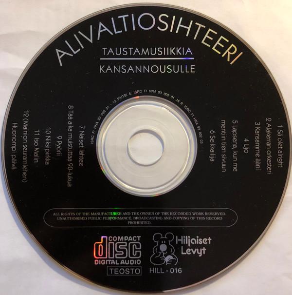 Alivaltiosihteeri – Taustamusiikkia Kansannousulle (CD) - foto 4