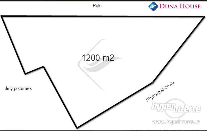 Prodej stavebního pozemku o výměře 1200 m2, Zaječice, Pyšely, okres Benešov - foto 5