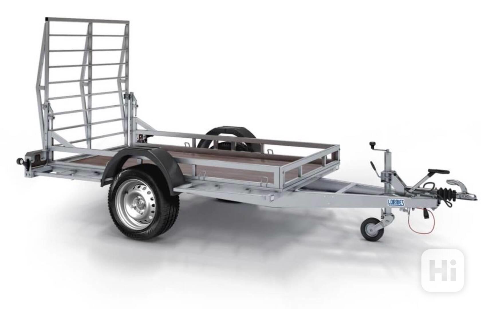 Přívěs Lorries TM18-2514 1800kg na přepravu minibagrů - foto 1