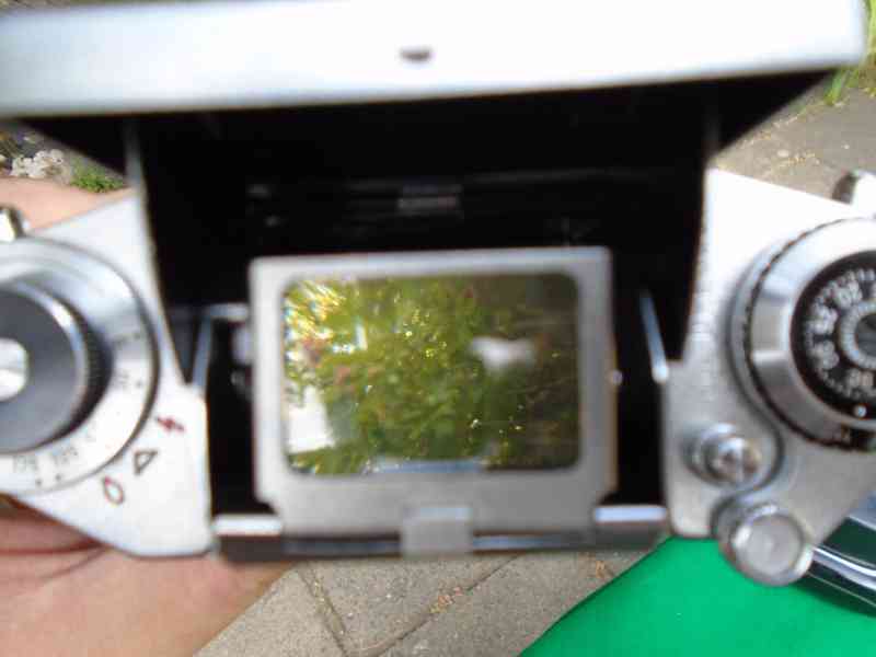 Retro foto foťák fotoaparát Exa 1a + Tessar 2.8/50 Zeiss top - foto 11