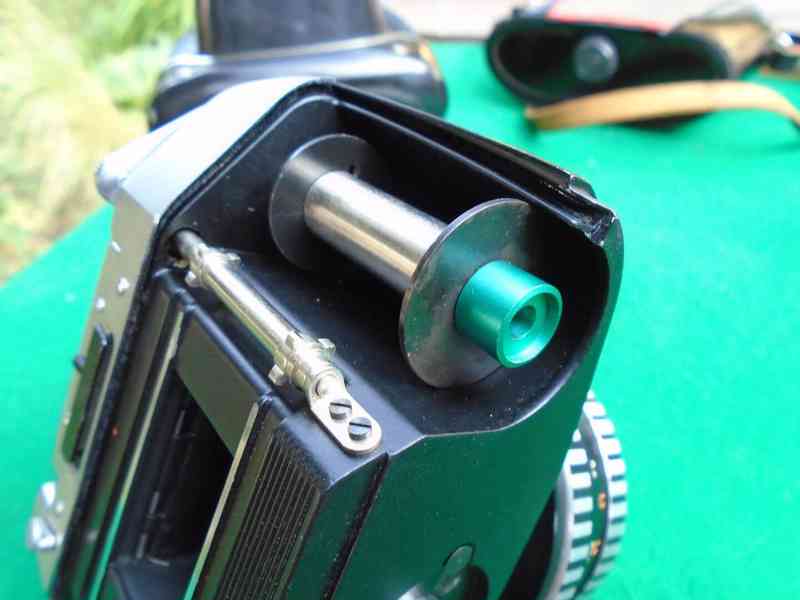 Retro foto foťák fotoaparát Exa 1a + Tessar 2.8/50 Zeiss top - foto 16