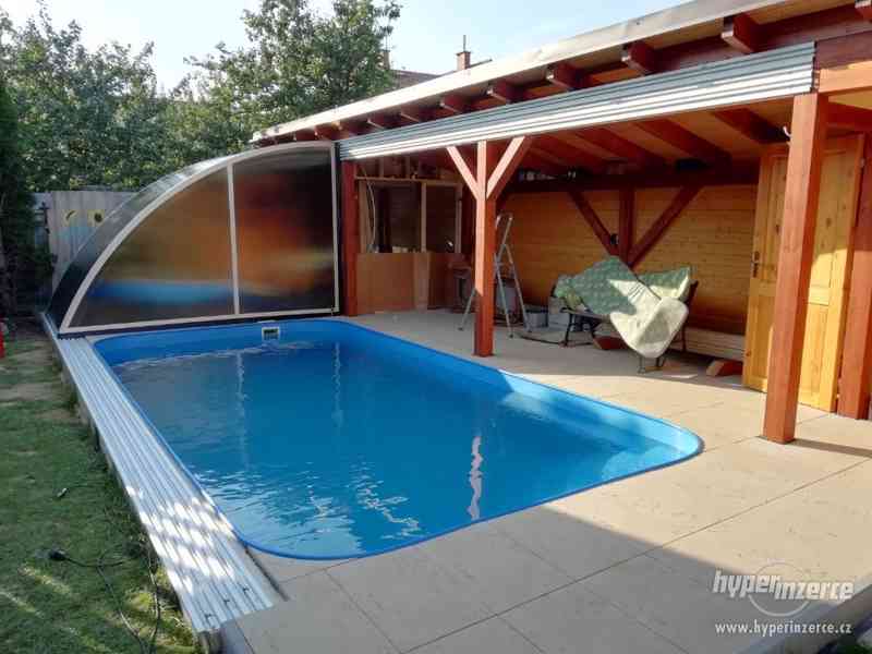 Nepoužité zastřešení bazénu - foto 3