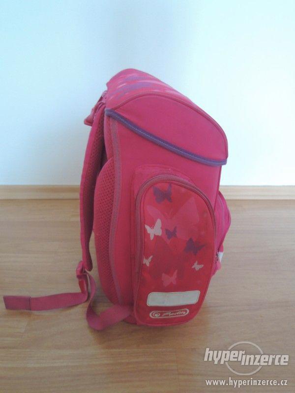 Školní batoh Herlitz Midi - Motýl - růžový - foto 6