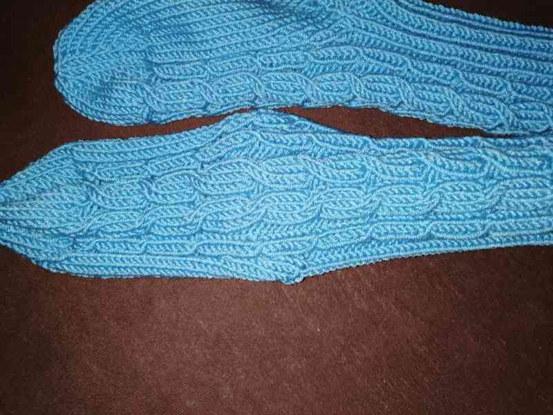 pletené ponožky - foto 3