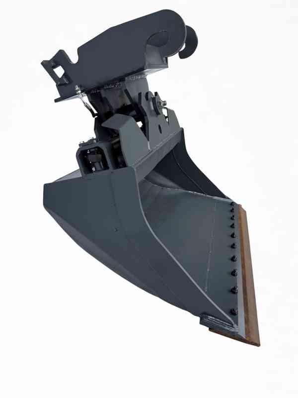 SKANDINÁVSKÁ hydraulická příkopová lopata 160cm 12-16t - foto 4