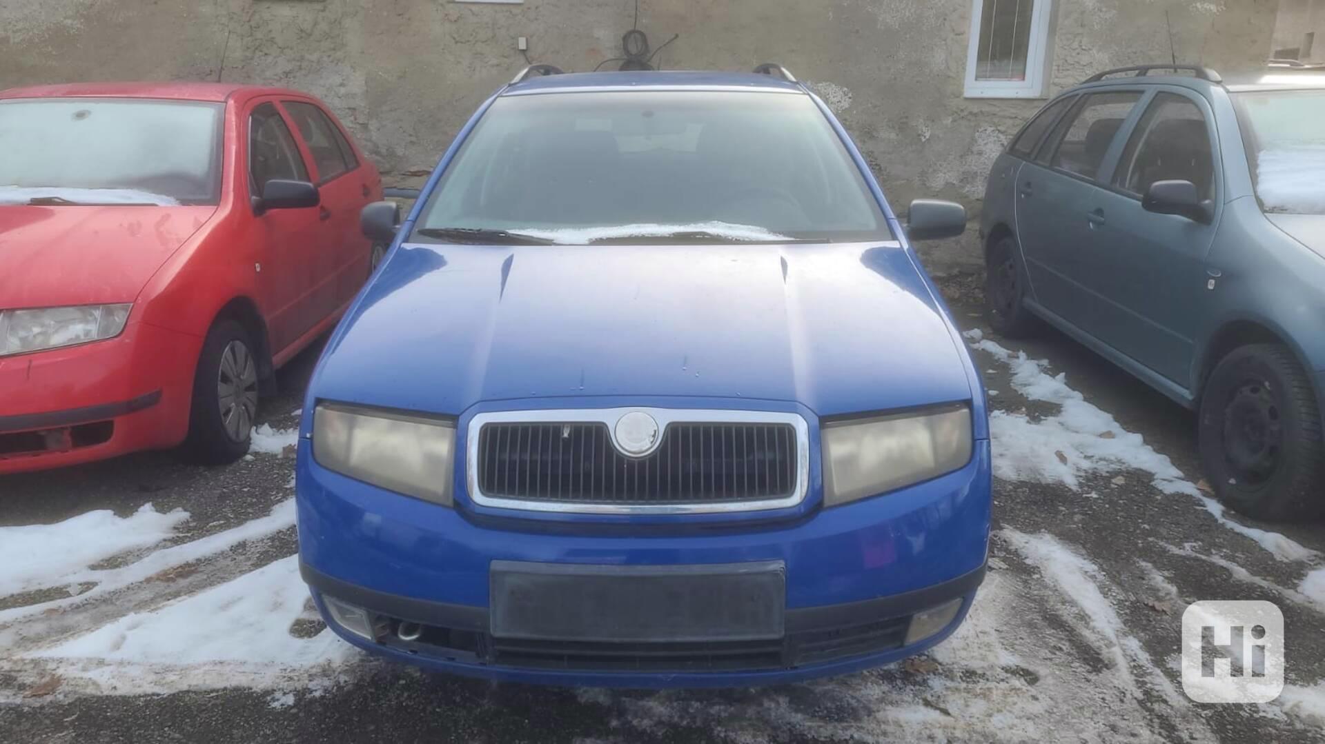 Prodám díly z Škoda Fabia 1,9 47kW,2003,ASY - foto 1