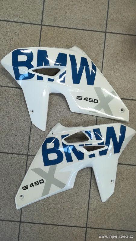 Boční kryty chladiče BMW G 450 X - foto 1