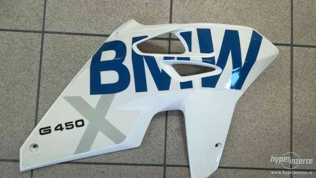 Boční kryty chladiče BMW G 450 X - foto 2