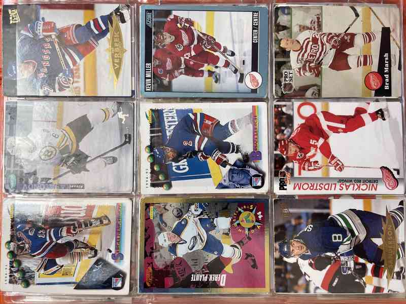 700 hokejových kartiček 1990-1998 - foto 2