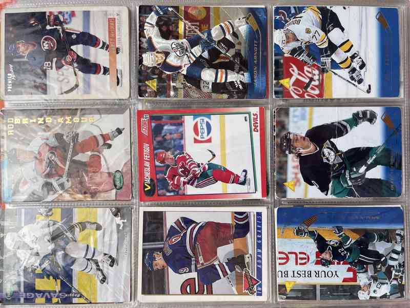700 hokejových kartiček 1990-1998 - foto 11