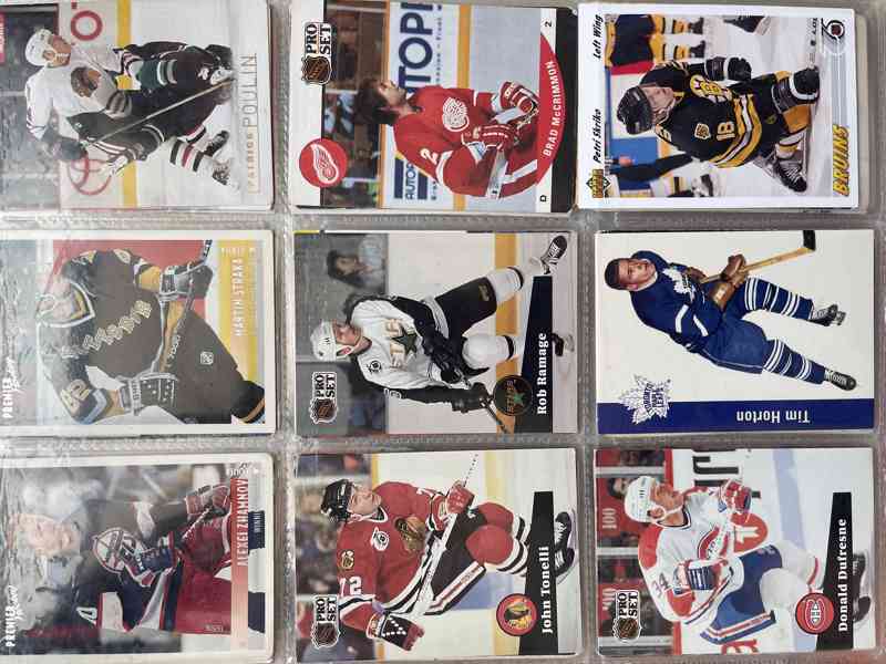 700 hokejových kartiček 1990-1998 - foto 18