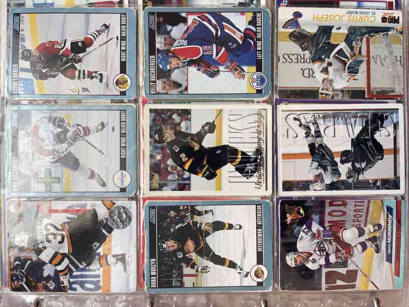 700 hokejových kartiček 1990-1998 - foto 4