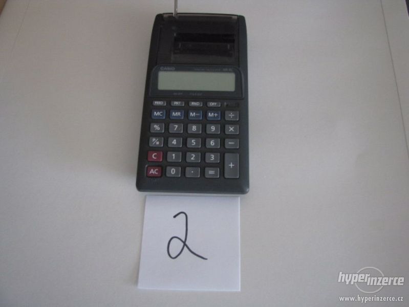 Kalkulačka s páskou HR 8L - Casio - foto 1