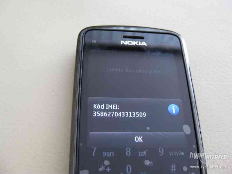 Nokia C6-01 - dotykový telefon z r.2011 v TOP stavu - foto 3