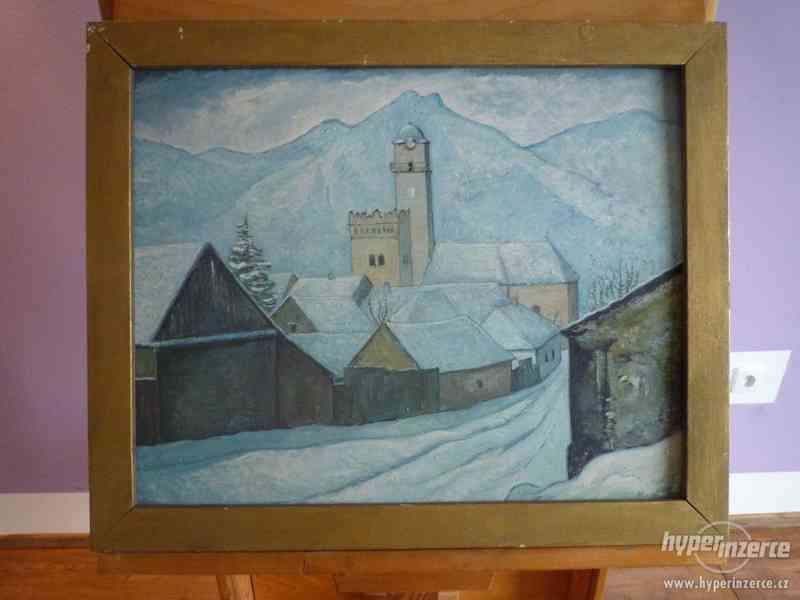 Obraz akademický malíř Jan Hudec 1891-1947 - foto 10