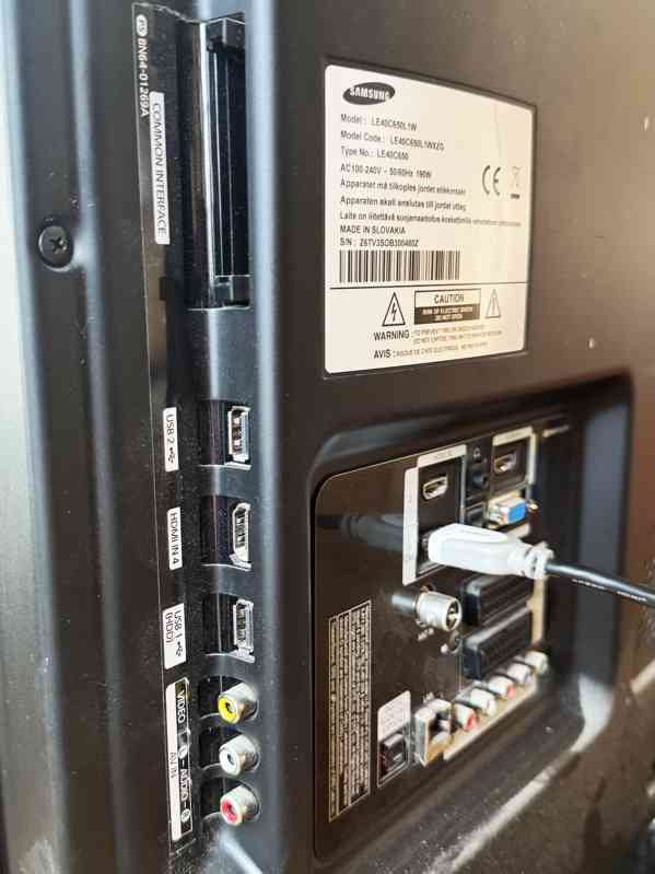 LCD televizor Samsung LE40C650 / 40“ / 1920x1080 / 100Hz - foto 4