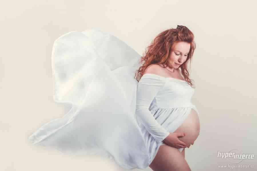 šaty na těhotenské focení - foto 4