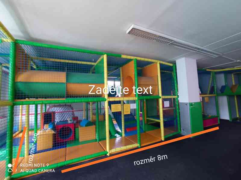 Interiérové hřiště - foto 2