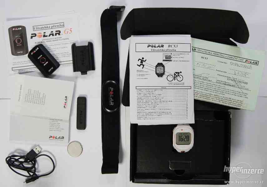 Sportovní hodinky - sporttester Polar RCX3 + GPS polar G5 - foto 4