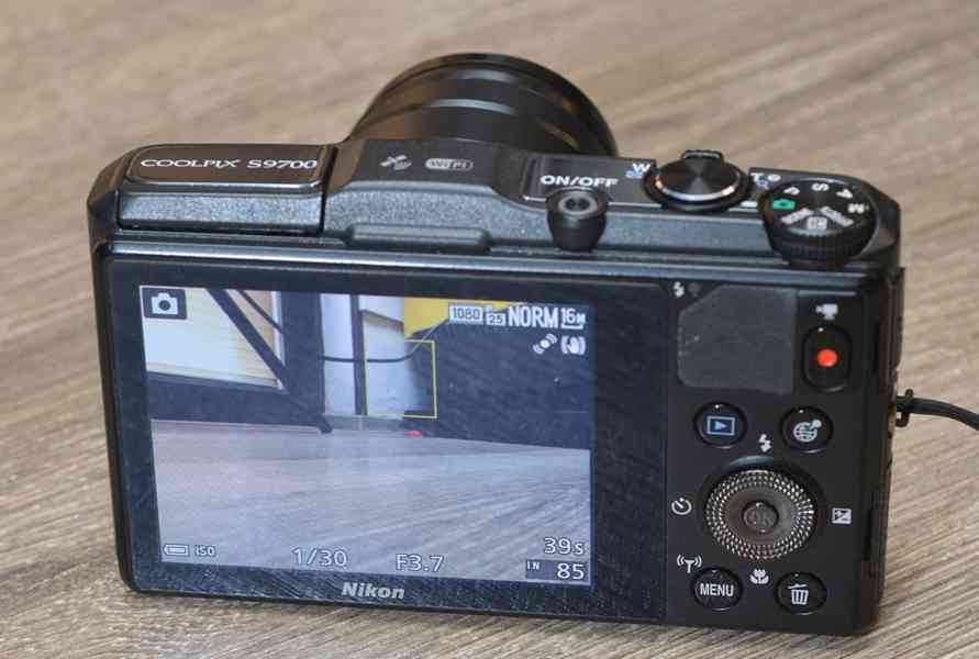 Nikon CoolPix S9700 *30xOp.ZOOM*Full HDV*WI-Fi*GPS - foto 8