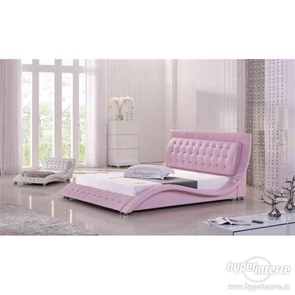 Nová postel St. Tropez 180x200 cm růžová - foto 2