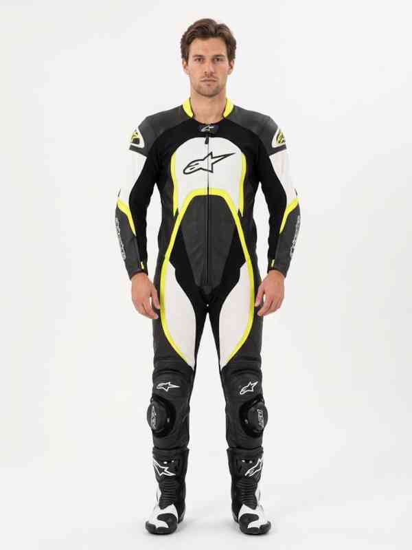 Kožená 1 - dílná kombinéza Alpinestars Orbiter - foto 7